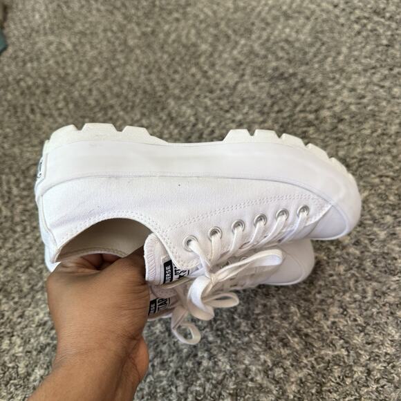 Converse Chuck Taylor All Star Lugged Low Top Sneakers Shoe White Size 8 - Picture 3 of 8